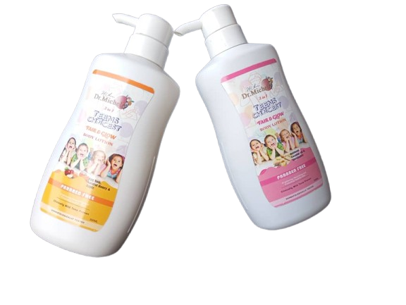 Teens Choicest Fair and Glow Body Lotion - Both variants with egg yolk honey apple and oatmeal coconut oil shea butter